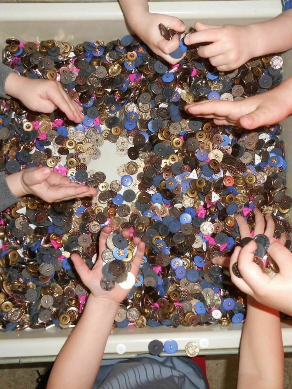 9.5 lbs of Mixed Buttons - for Therapy, Fun and Crafts
